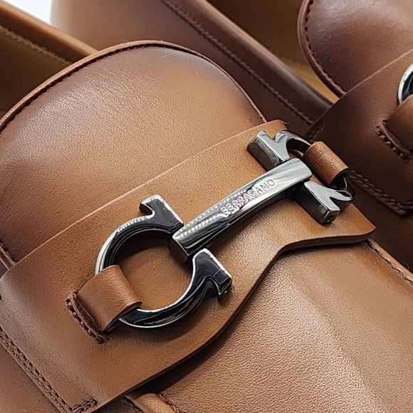 Salvatore Ferragamo Foster Calf Loafers - Picture 8 of 14